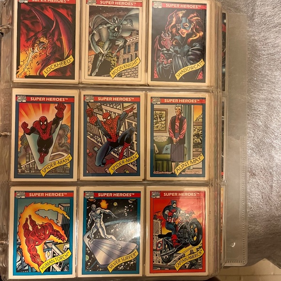 Marvel Universe Comic Cards - Superhero’s - 1990 - Picture 1 of 3